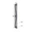 Porte de grange pliante en bois massif de style K avec trousse de quincaillerie - assemblage requis-109360458-101127216