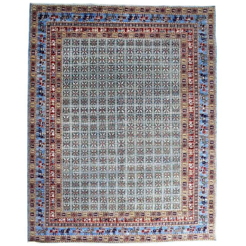 Pazyryk One-of-a-Kind 9'2" X 12'3" Area Rug