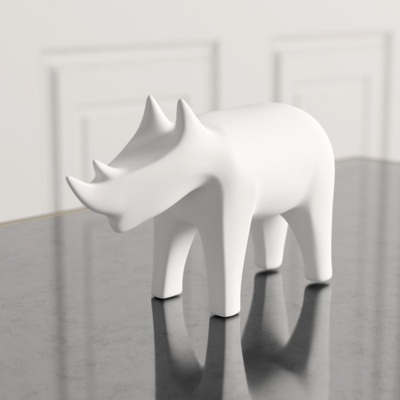 Rhino-Matte White, White