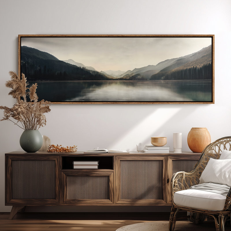 Impression sur toile, art extra large, H 20 po x l 60 po, Naturel
