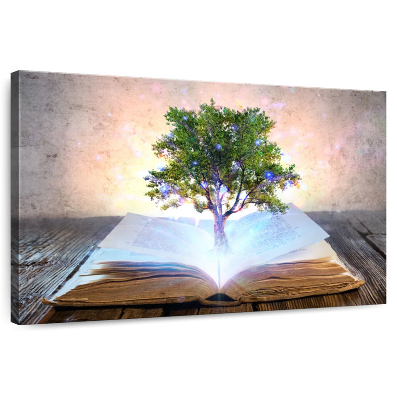 Ashelle livre de l'arbre de la sagesse, H 26 po x l 39 po