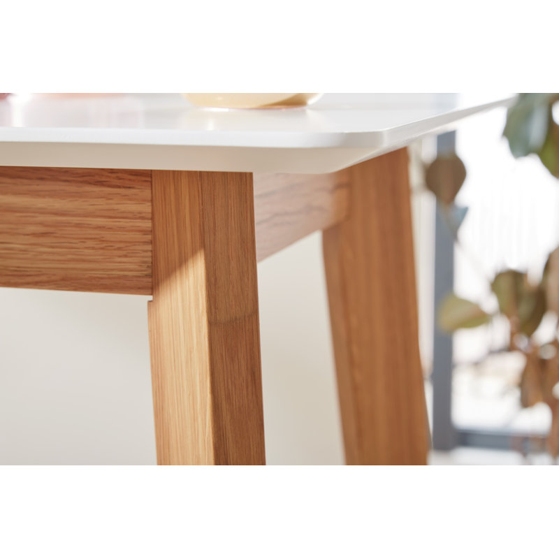 Spivey Solid Wood Base Dining Table