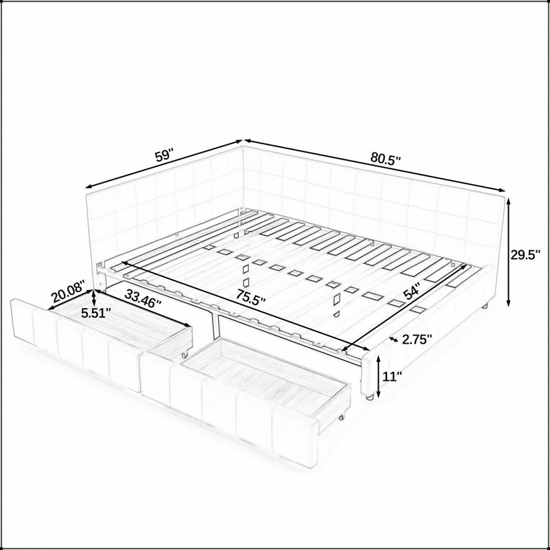 Full Size Storage Upholstered Tufted Bed Frame, Sofa-Like With Backrest And Armrests, Velvet, Brown, Brown
