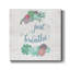 Just Breathe - reproduction d'art textuel sur toile tendue-1874607218