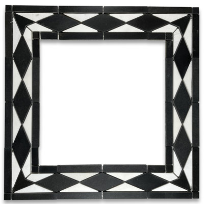 3" x 8" Marble Mosaic Wall & Floor Tile