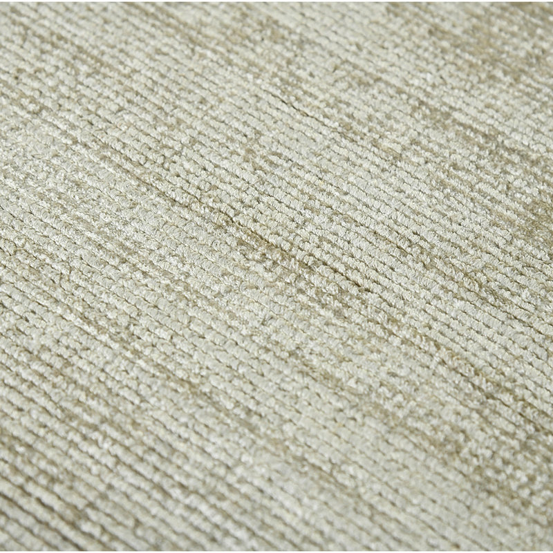Handwoven Elegance Reversible 5' x 8' Sand Viscose Area Rug