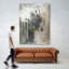 Reproduction d’art sur toile tendue « canyon seasons iv » par joyce combs