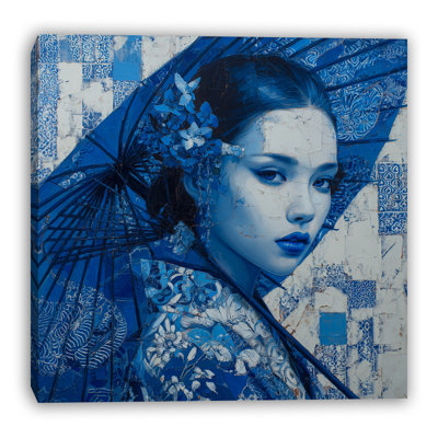 Art mural sur toile Wisteria Whisper