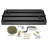 Tretco Powder Coated Triple Row Gas Burner Pan & Connection Kit for Fire Pit or Fireplace NG Natural Gas - Easy to Install + Bonus Bag of Glowing Embers-19314521-19314525