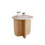40cm Round Side Table, Compact Modern Wooden End Table, Minimalist Small Side Table for Living Room, Bedroom, Sofa & Corner Use, Easy Assembly, Space-Saving Accent Table