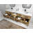 84 po X P 22 po De meuble-lavabo double D D Mango-79107810