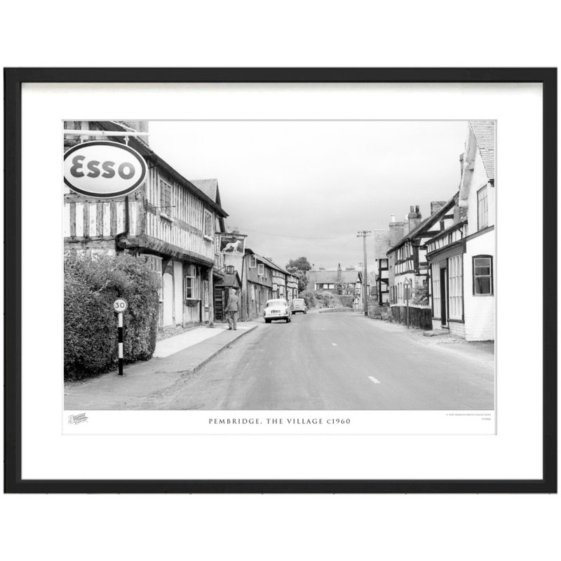 Pembridge, The Village C1960 - Single Picture Frame Print, 45cm H x 60cm W x 2.3cm D