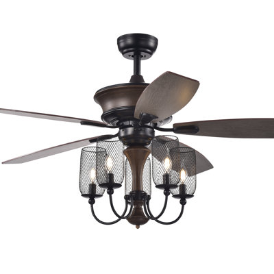Jeffersonville 52'' Ceiling Fan with Light Kit