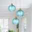 Luminaire suspendu moderne avec abat-jour en verre globe-1502697575