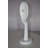 Lawayne Modern Art White Thinking Head Statue Made of Resin Size: 6" x 4" x 16"H