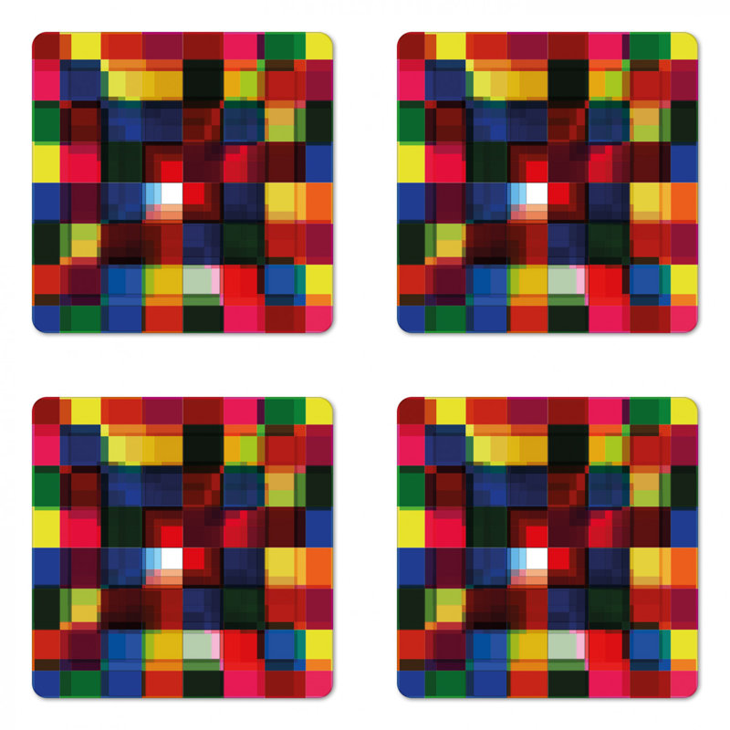 Sous-verre abstrait