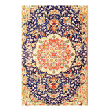 Munmun Oriental Area Rug in Navy Blue