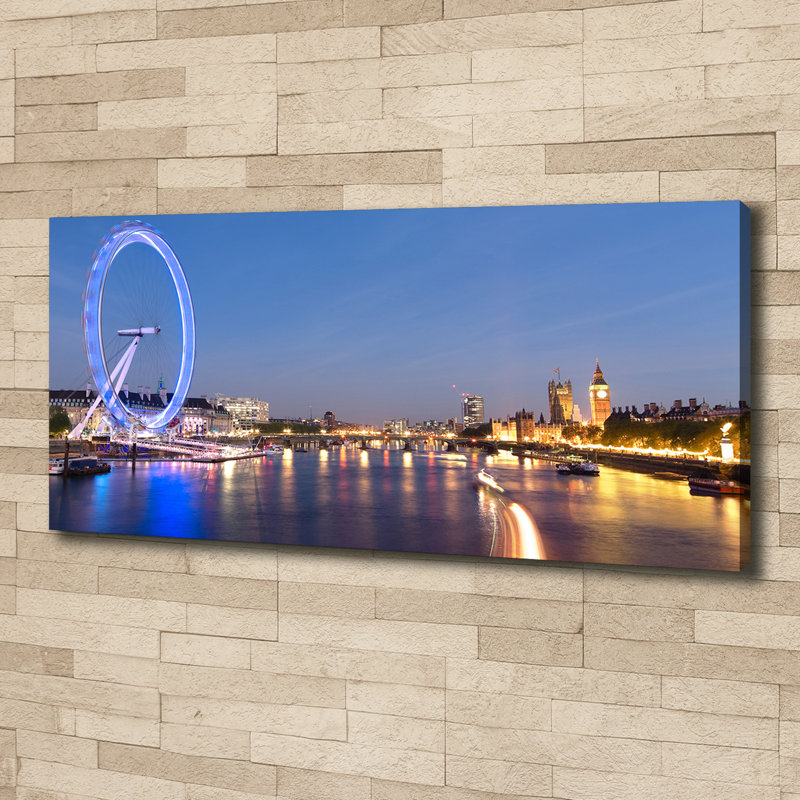 London Eye London 1 Piece Wall Art on Canvas