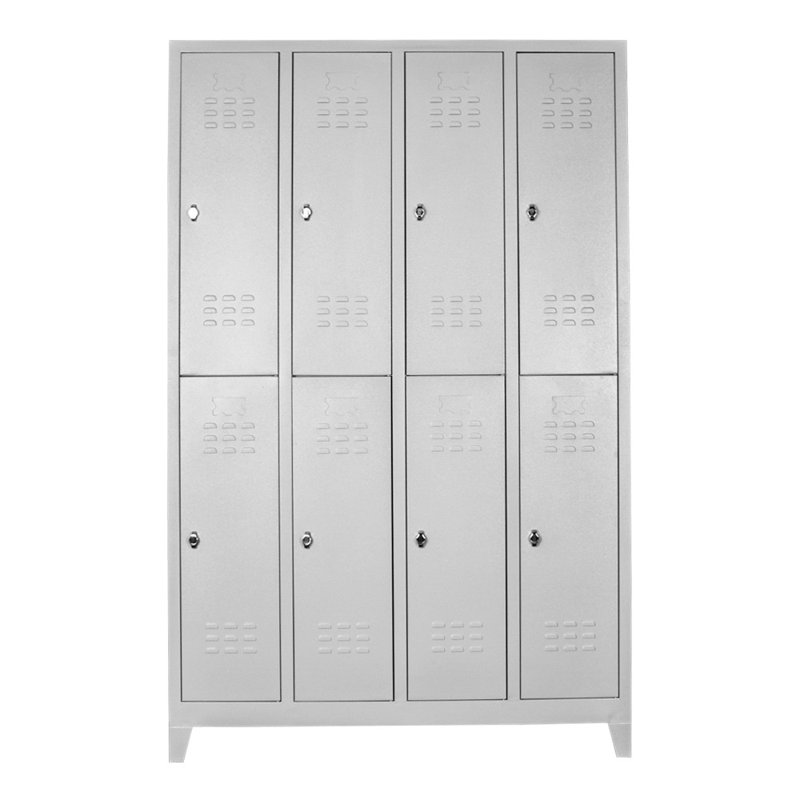 Armoire de rangement Locker, H 78,7 po x l 50,4 po x P 14,6 po, Blanc