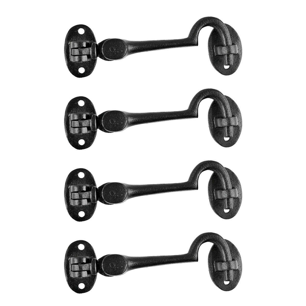 4 Inch Stainless Steel Cabin Hook & Eye Latch - For Shed, Gate, Or Door - View #14