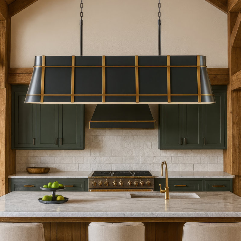 Luminaire suspendu de style brasserie