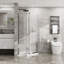Porte de douche sans cadre Neo-Angle-112539390