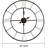 Woong Metal Wall Clock