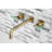 Kingston Brass Manhattan Two-Handle 3-Hole Wall Mount Roman Tub Faucet-50579911-115844612