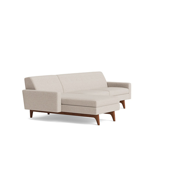 Tyler Chaise Sectional, Left Hand Facing, Performance Weave - Natural