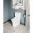 1.1/1.6 GPF Elongated Comfort Height Floor Mounted One-Piece Toilet