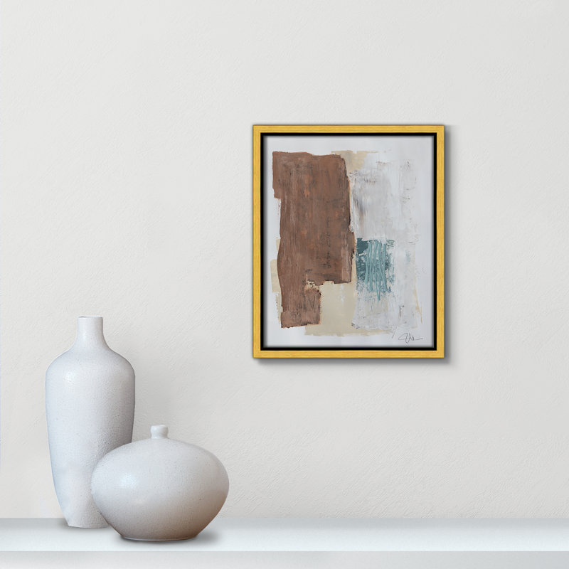 Together We Work " Together We Work I " by Filippo Ioco, 11.5'' H x 9.5'' W x 2'' D, Gold Framed