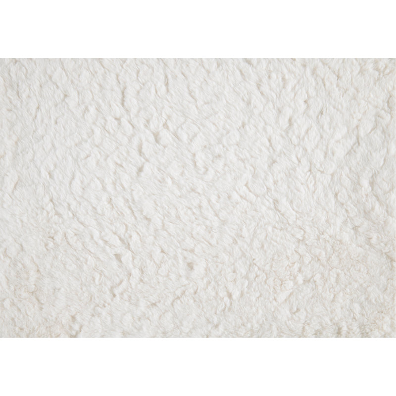 Repose-pieds carré en fausse fourrure antidérapant, avec fermeture à glissière, capacité de poids de 300 lb, pouf moderne, marque