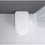 Toilette intelligente avancée avec chasse d'eau réglable en porcelaine blanche 1,28