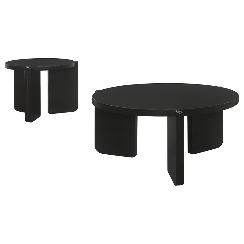 Ensemble de table basse et de table de bout 2 pièces Lansing (avec table basse uniquement)