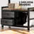 33.1" Wide Hall Tree With 2 Movable Drawers, Shoe Storage, Shelves And Garment Racks, 5-In-1 Entryway Bench With 23 Hooks (Fixed And Movable)