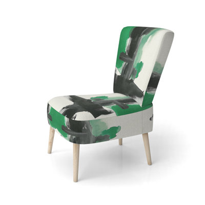 Chaise d'appoint rembourrée Geometric IV