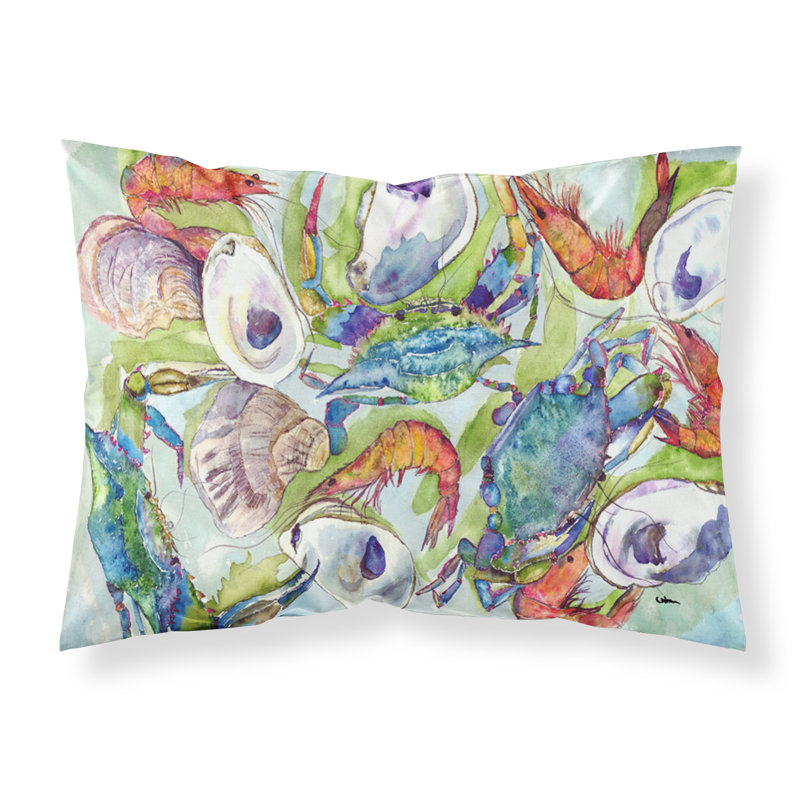  Taie d'oreiller crabe
