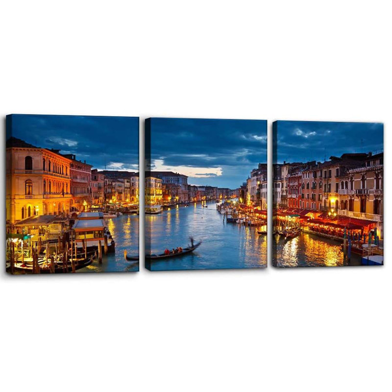 3 Piece Wrapped Canvas Print
