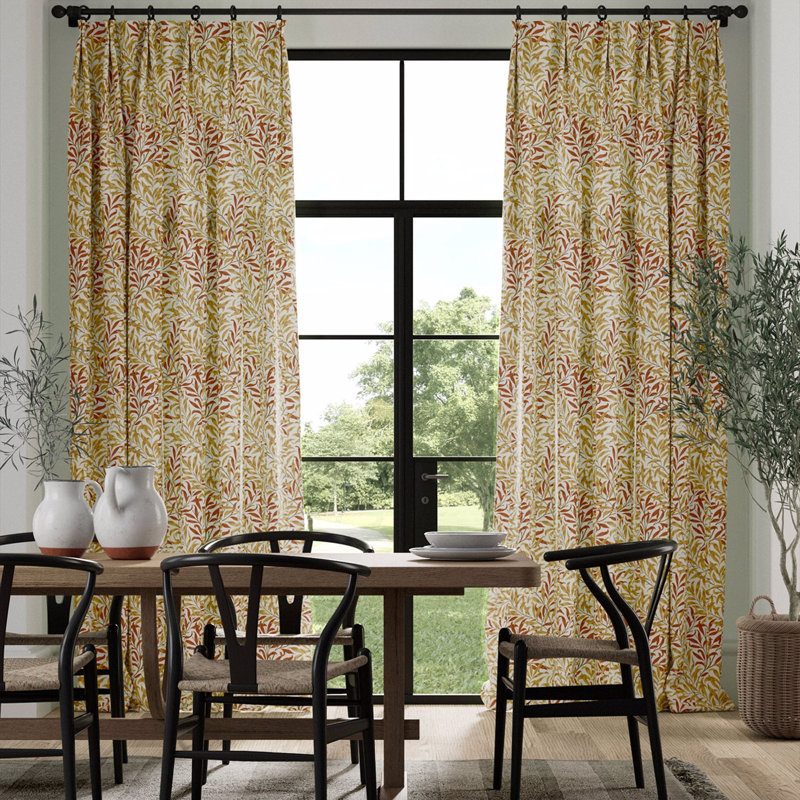Willow Bough Fabric, Russet/Ochre