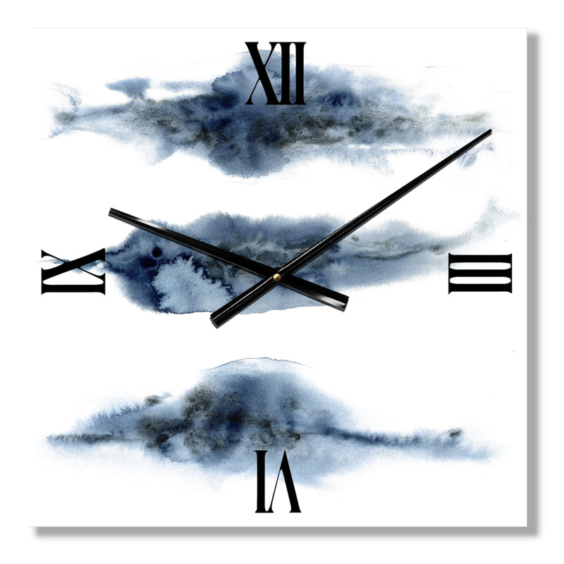 Horloge murale nuages, Grand