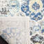 Tapis oriental ivoire / turquoise Felty-637719284