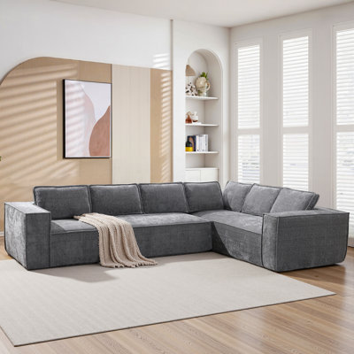L-shaped Sectional Couch For Living Room Modular Sectional Sofa Couches Sleeper