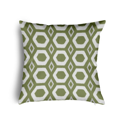 Opechee Geometric Square Cushion