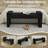 43.3" W Upholstered Bedroom Bench-763465190-738685208
