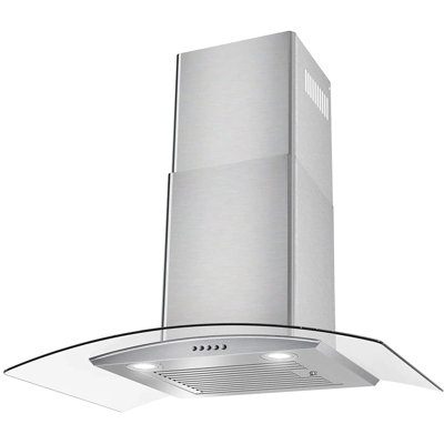 Hotte murale 30 pouces en acier inoxydable