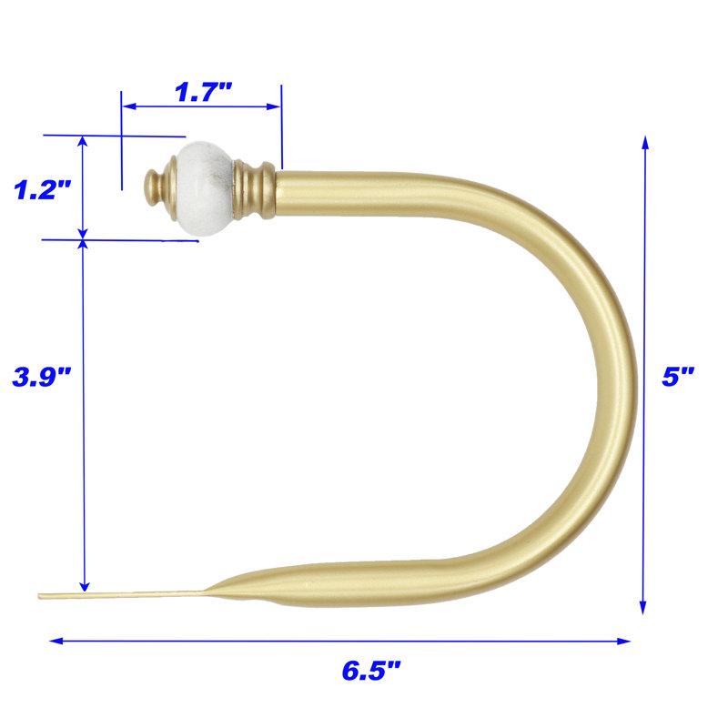 Odali Adjustable Curtain Holdback