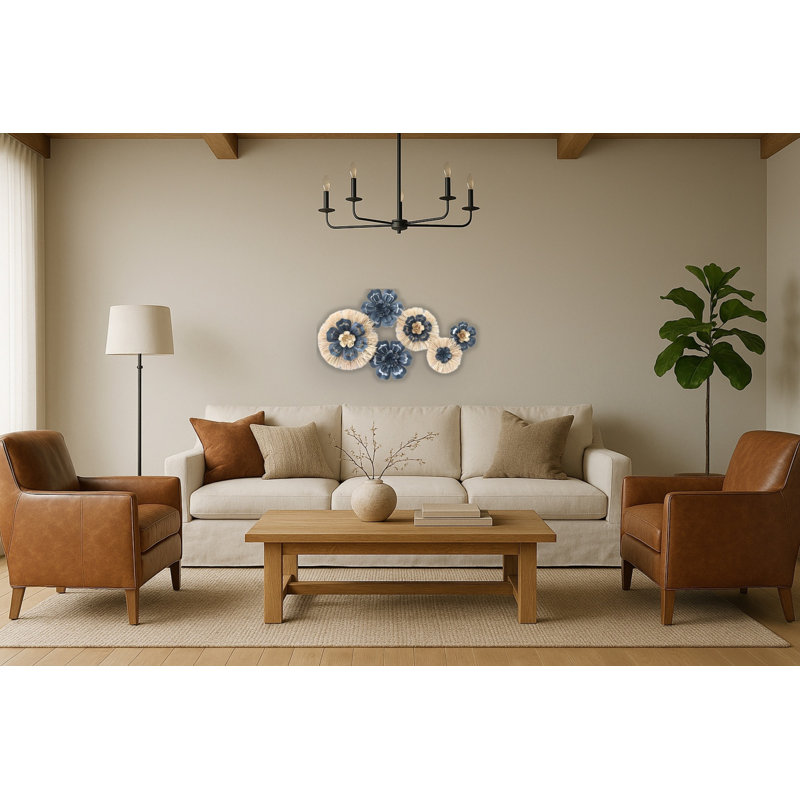 Floral Metal Wall Décor - 20" x 36"