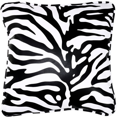 Animal Print Cotton Throw Pillow