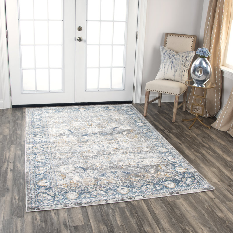 Shockey Geometric Indoor Rug, Rectangle 3'11" x 5'6" 