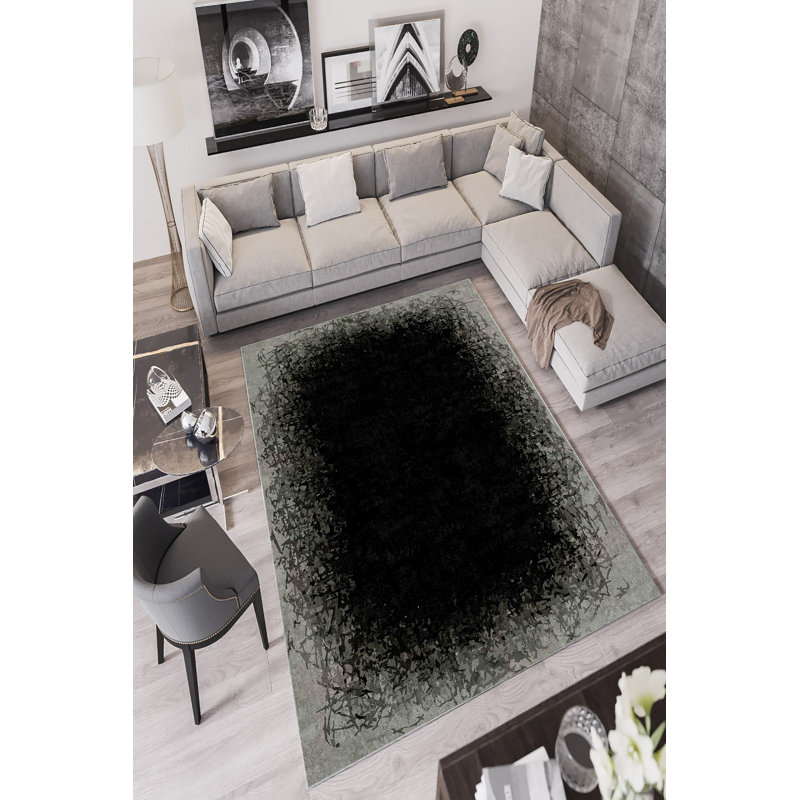 Premium Antibacterial Area Rug, Grey, 23.6 x 39.4 inches | 100% Polyester, 650 gr/m², 0.16 in Pile Height | Eco-Friendly, Non-Slip PVC Dot Underside, Machine Washable | Perfect for Home Decor & High-Traffic Areas